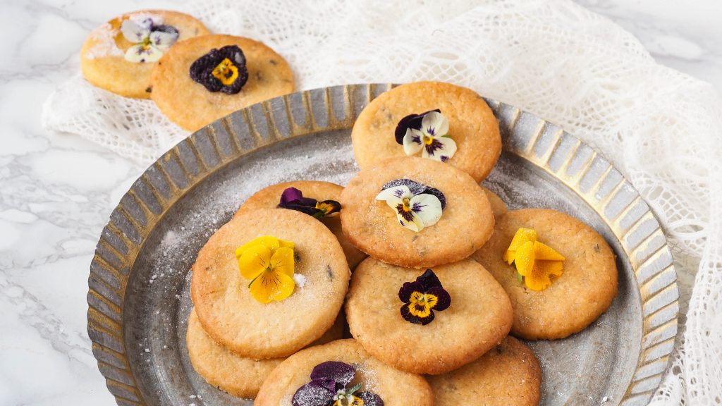 Lavendel honing koekjes