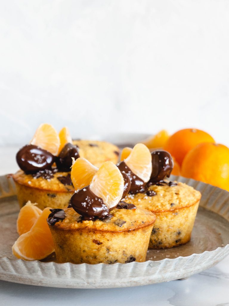 mandarijn chocolade muffins